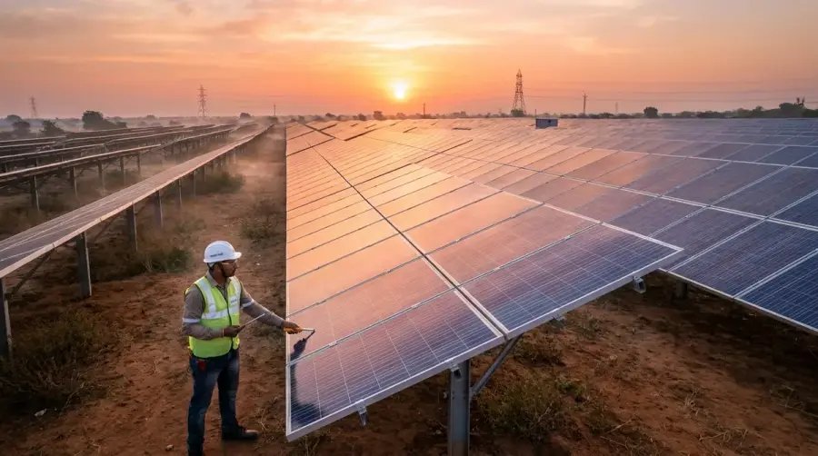 Ground Mount Solar - Professional solar installation services Ground Mount Solar - Solar service by Enersol